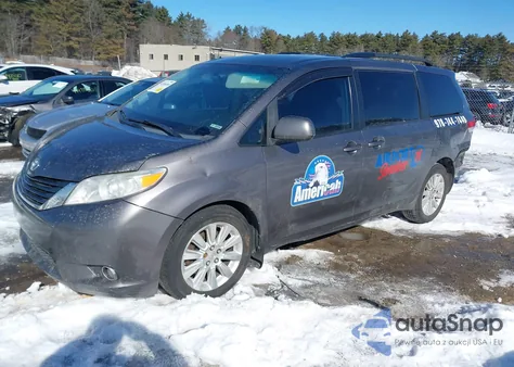 2011 Toyota Sienna Le V6 из США, поврежденный, VIN 5TDKK3DC6BS034145